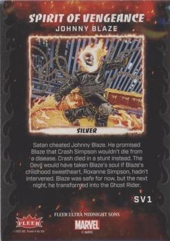 Johnny Blaze back card image