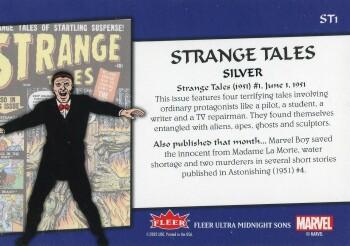 Strange Tales (1951) #1 back card image