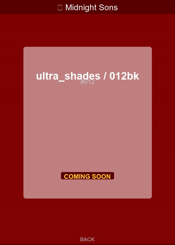 Lilith back card image