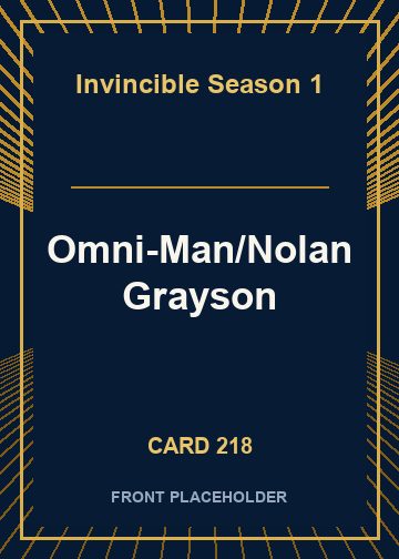 Omni-Man/Nolan Grayson card thumbnail