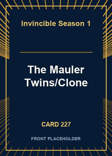 The Mauler Twins/Clone card thumbnail