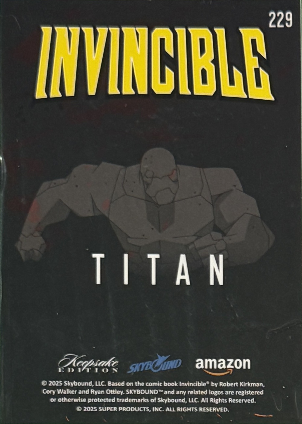 Titan/Human Self back card image