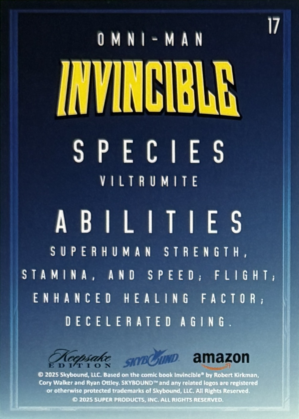 Omni-Man back artwork