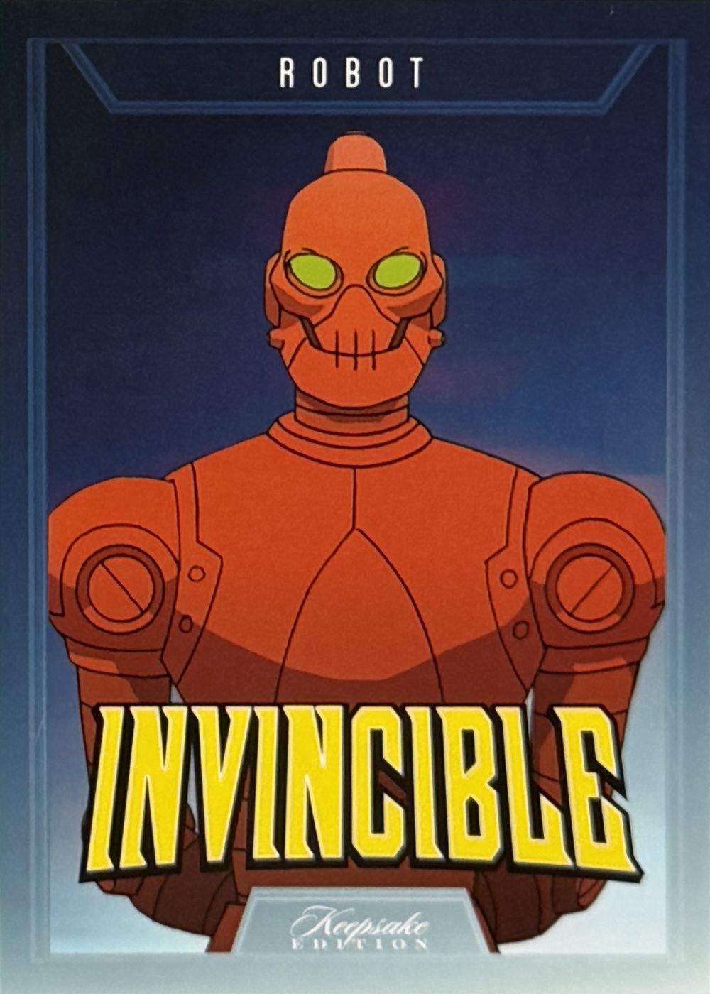 Robot front artwork