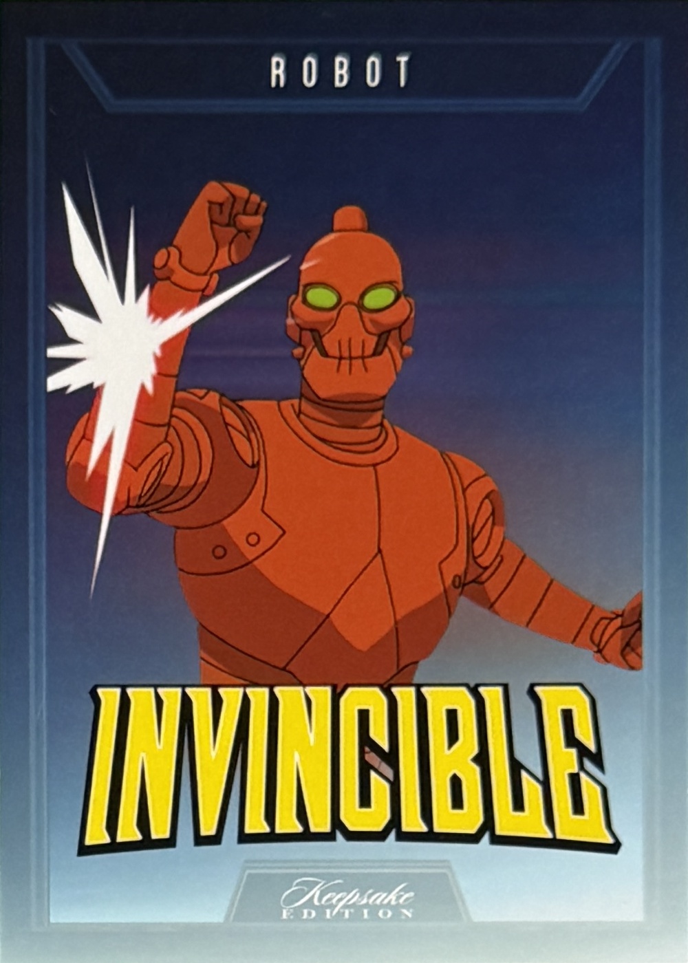 Robot front artwork