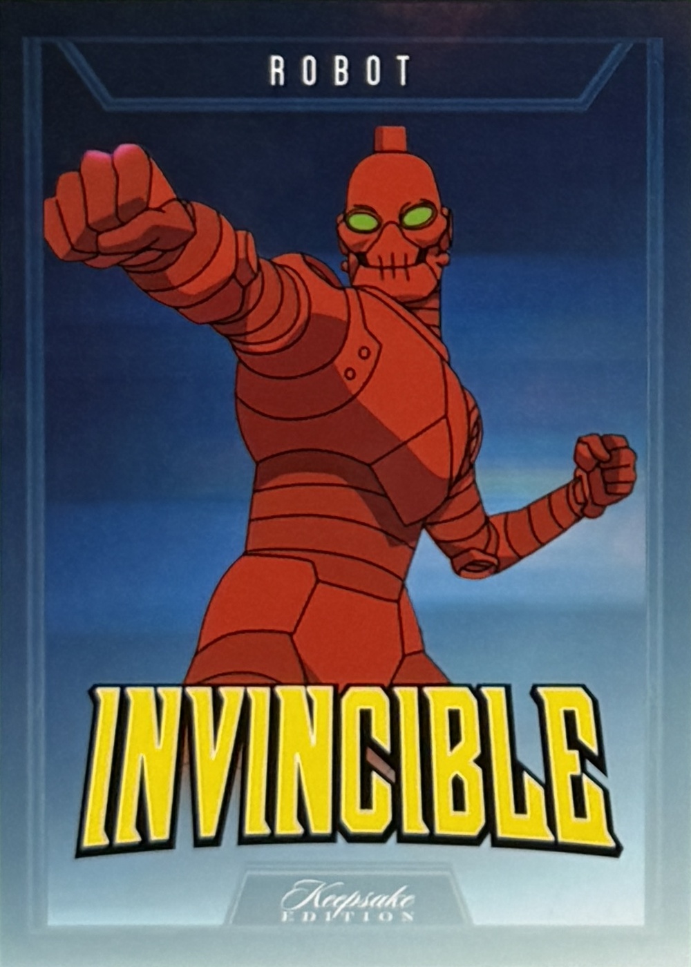 Robot front artwork