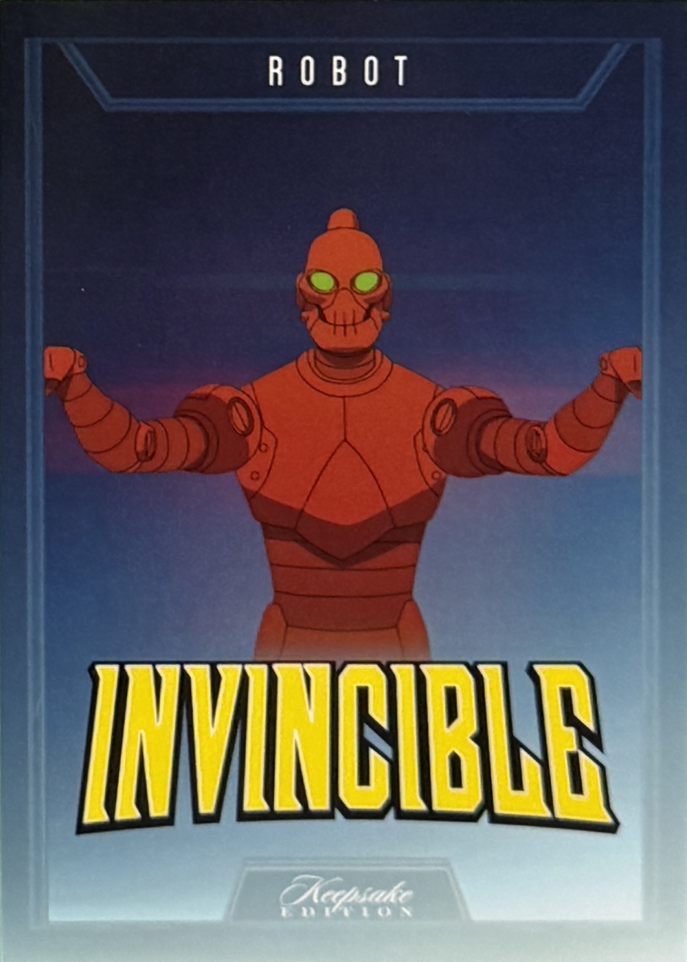 Robot front artwork