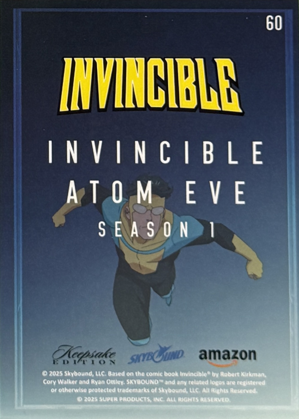 Invincible/Atom Eve back card image