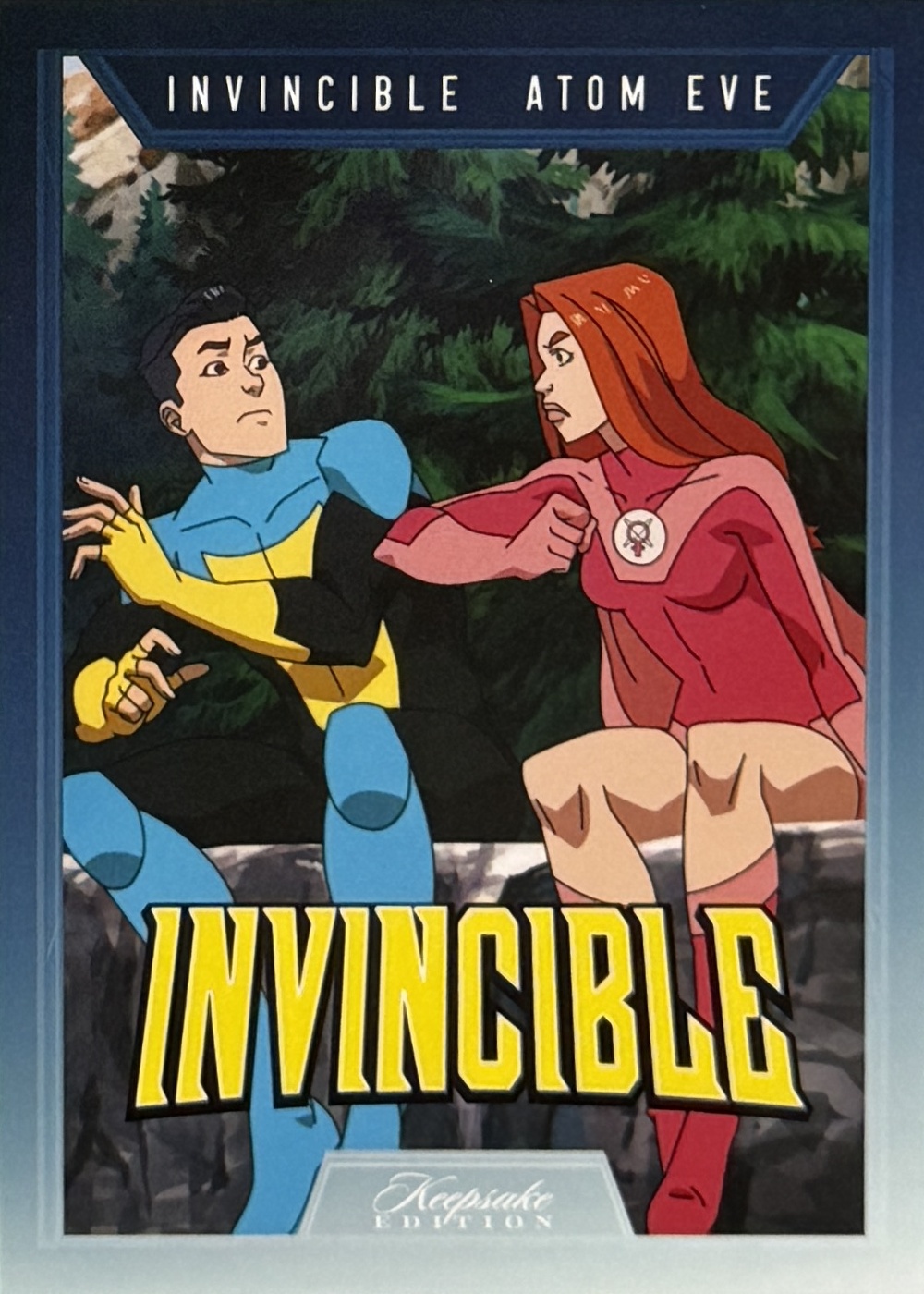 Invincible/Atom Eve card thumbnail