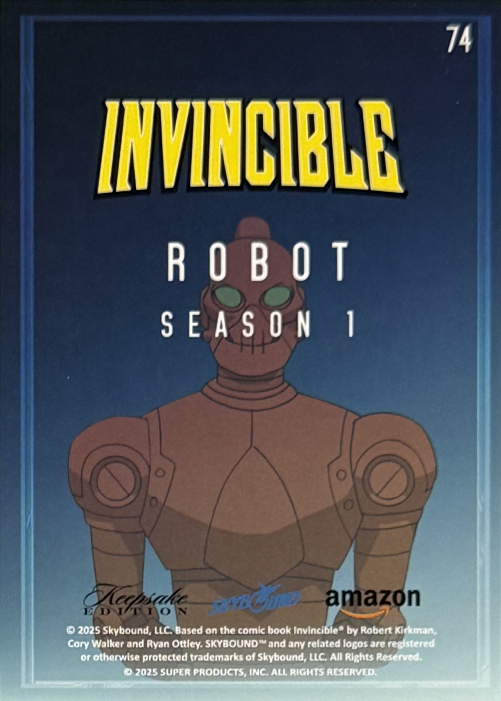 Robot back card image