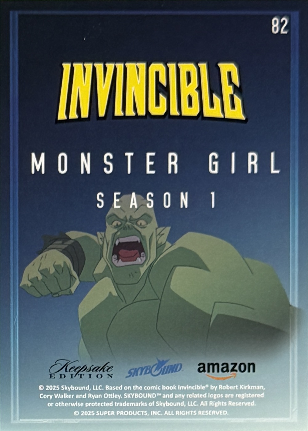 Monster Girl back card image