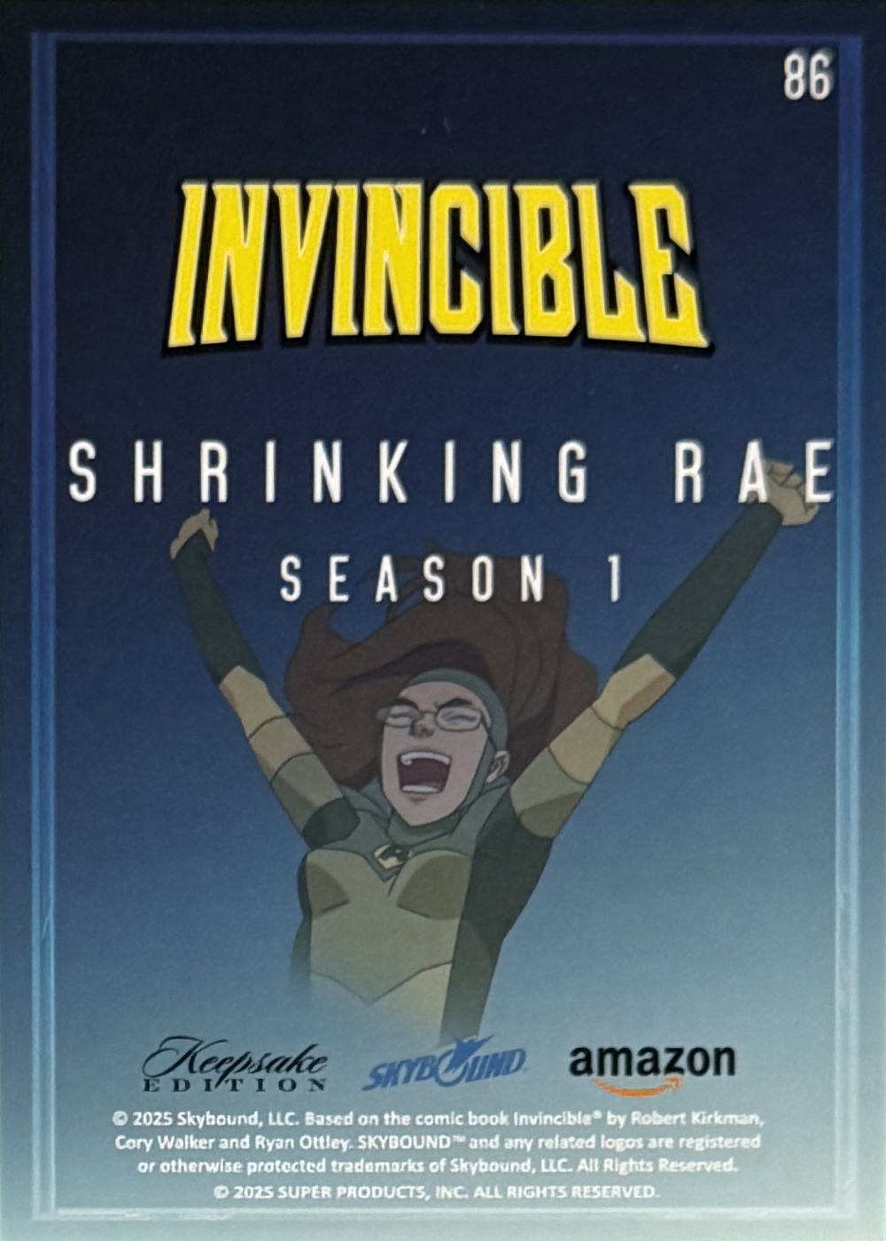 Shrinking Rae back card image