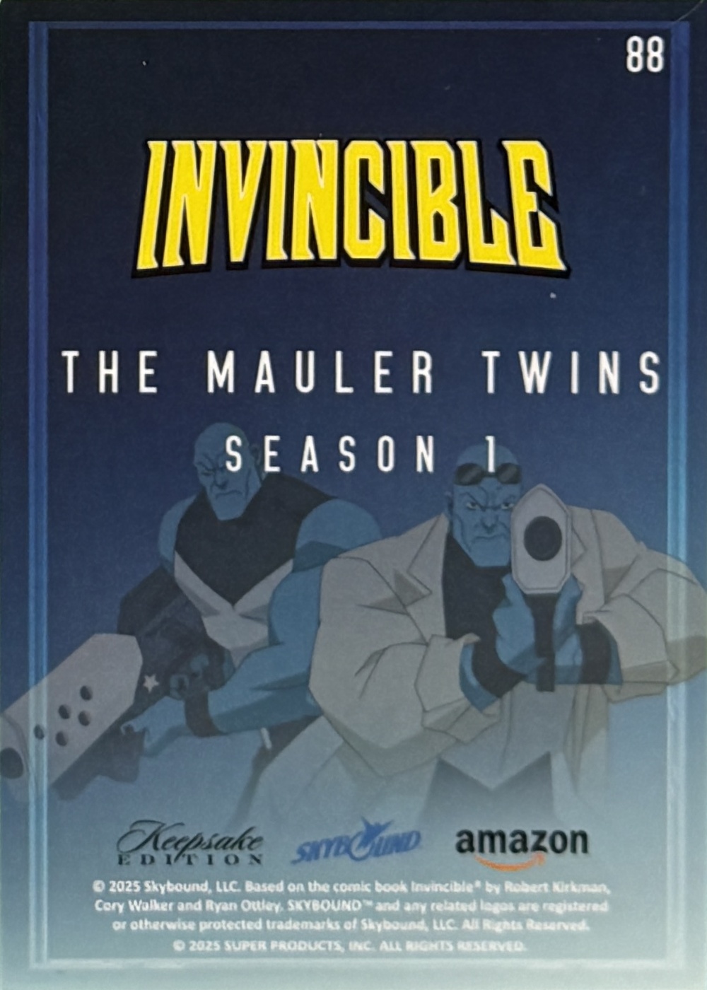 The Mauler Twins back card image