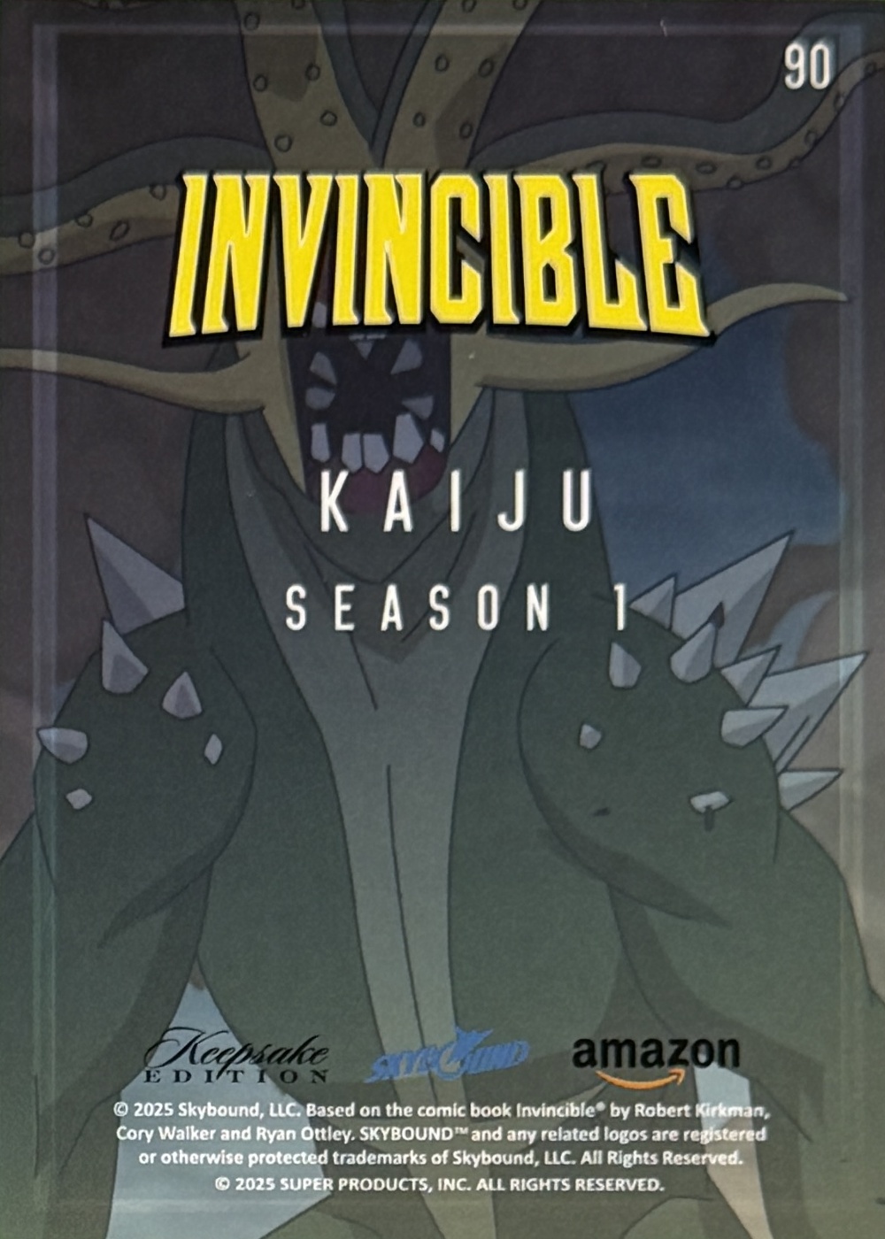 Kaiju back card image