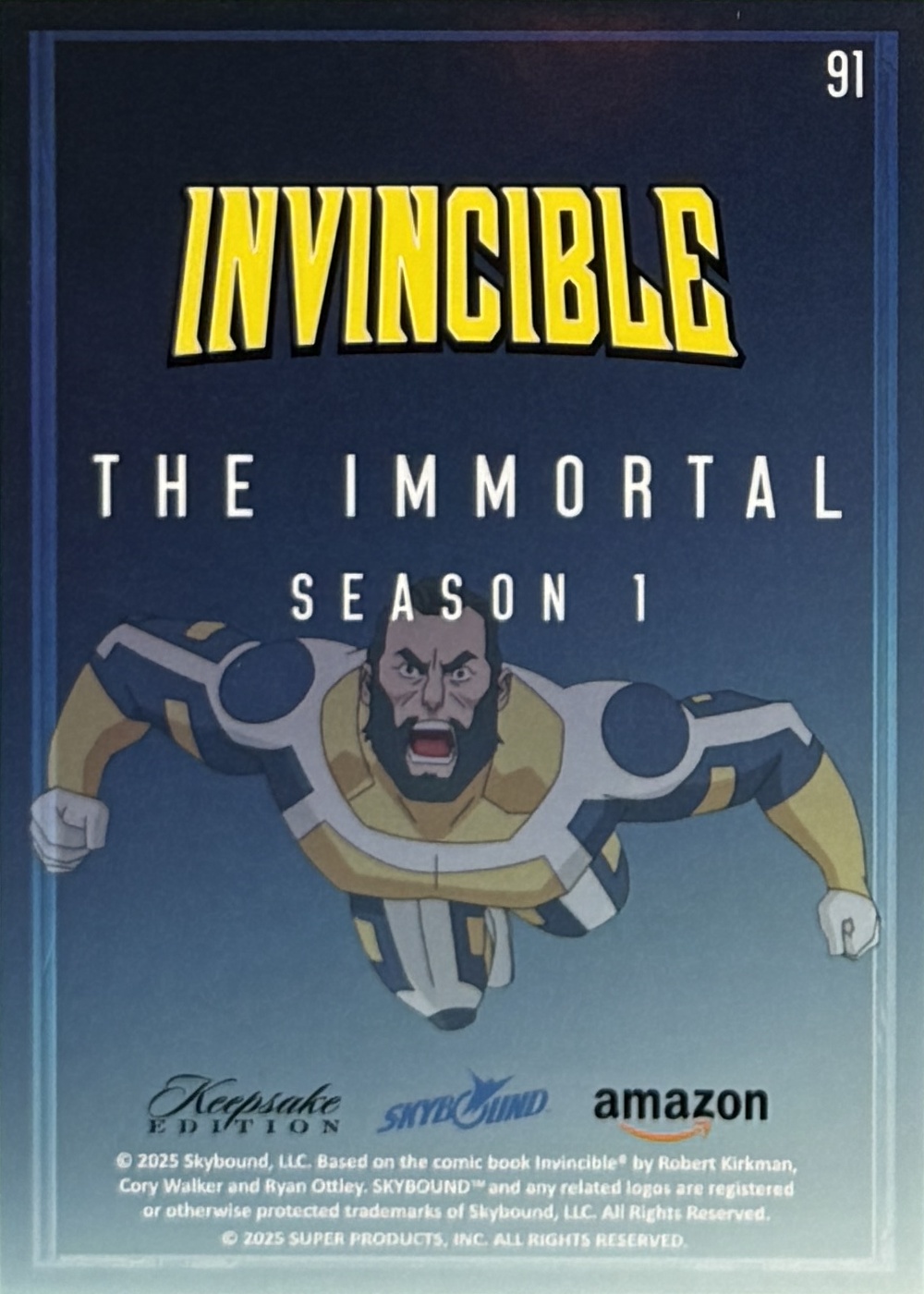 The Immortal back card image