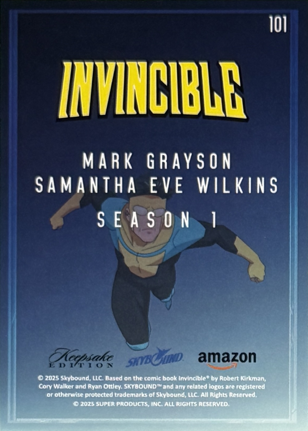 Mark Grayson/Samantha Eve Wilkins back card image
