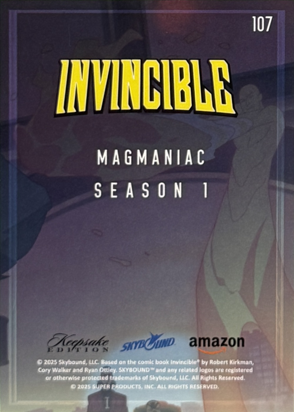 Magmaniac back card image
