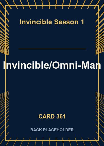 Invincible/Omni-Man back card image