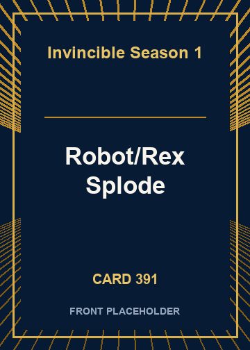 Robot/Rex Splode front card image