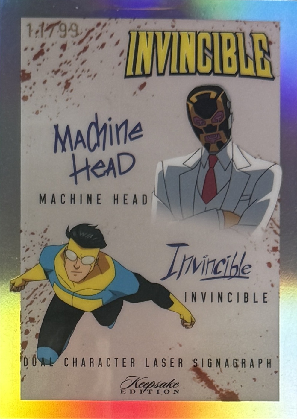 Machine Head/Invincible card thumbnail