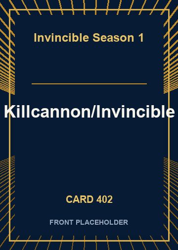 Killcannon/Invincible card thumbnail