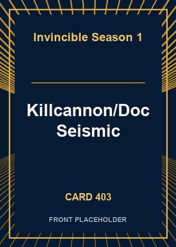 Killcannon/Doc Seismic card thumbnail