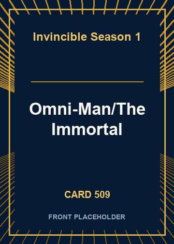 Omni-Man/The Immortal card thumbnail