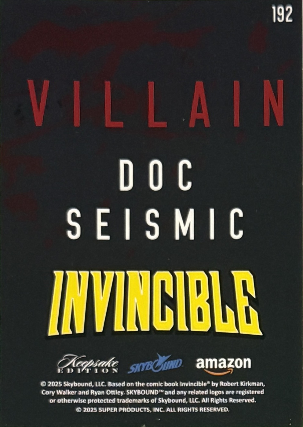 Doc Seismic back card image