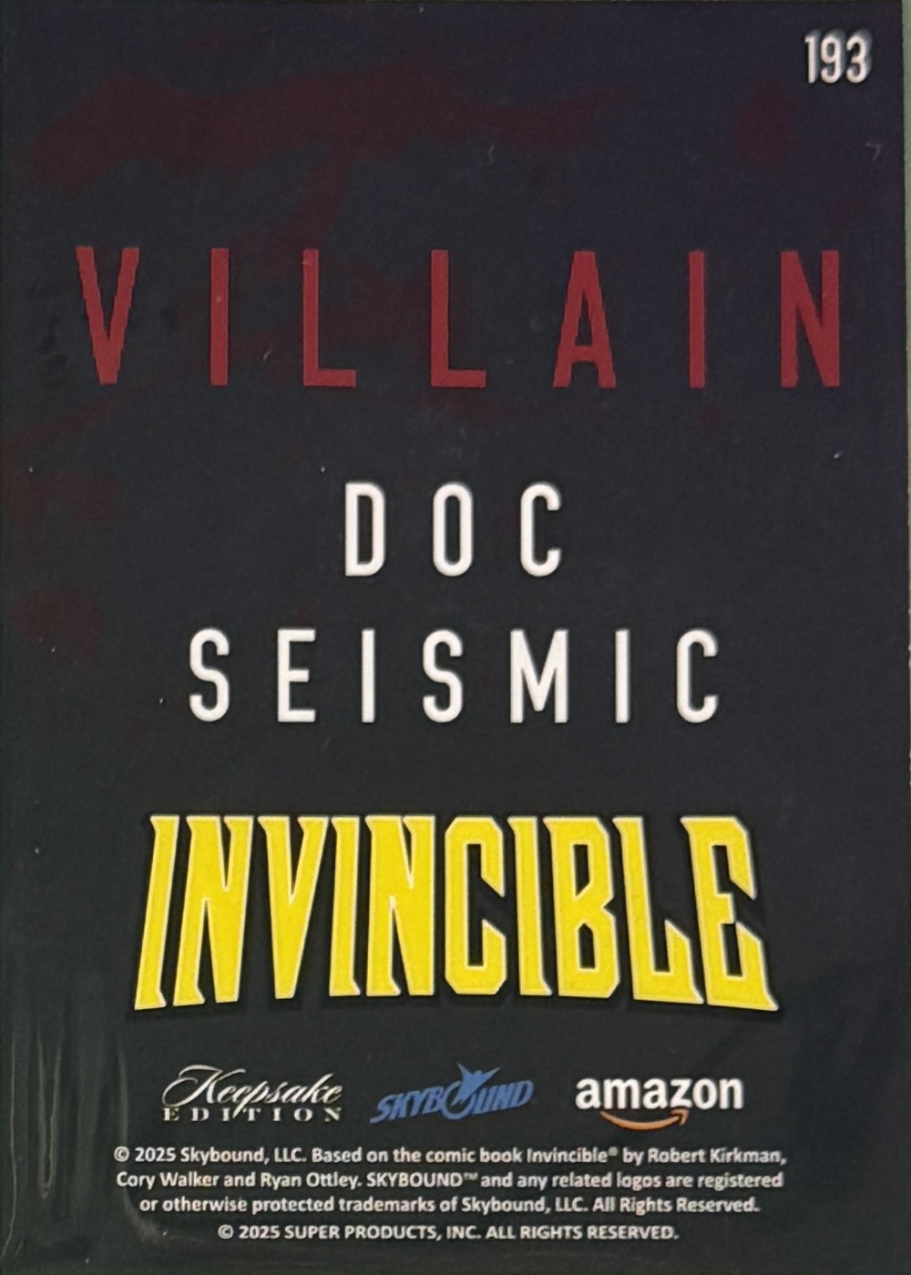 Doc Seismic back card image