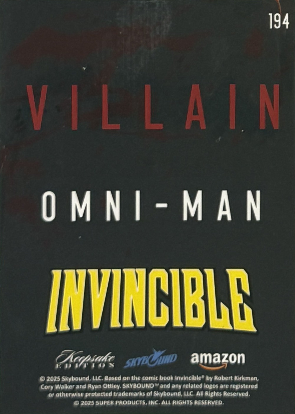 Omni-Man back card image