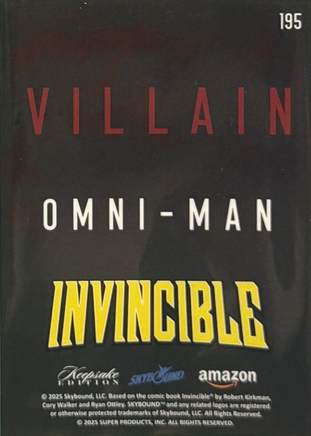 Omni-Man back card image