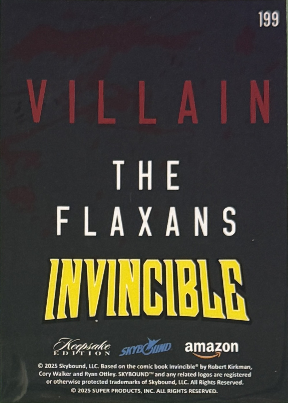 The Flaxans back card image