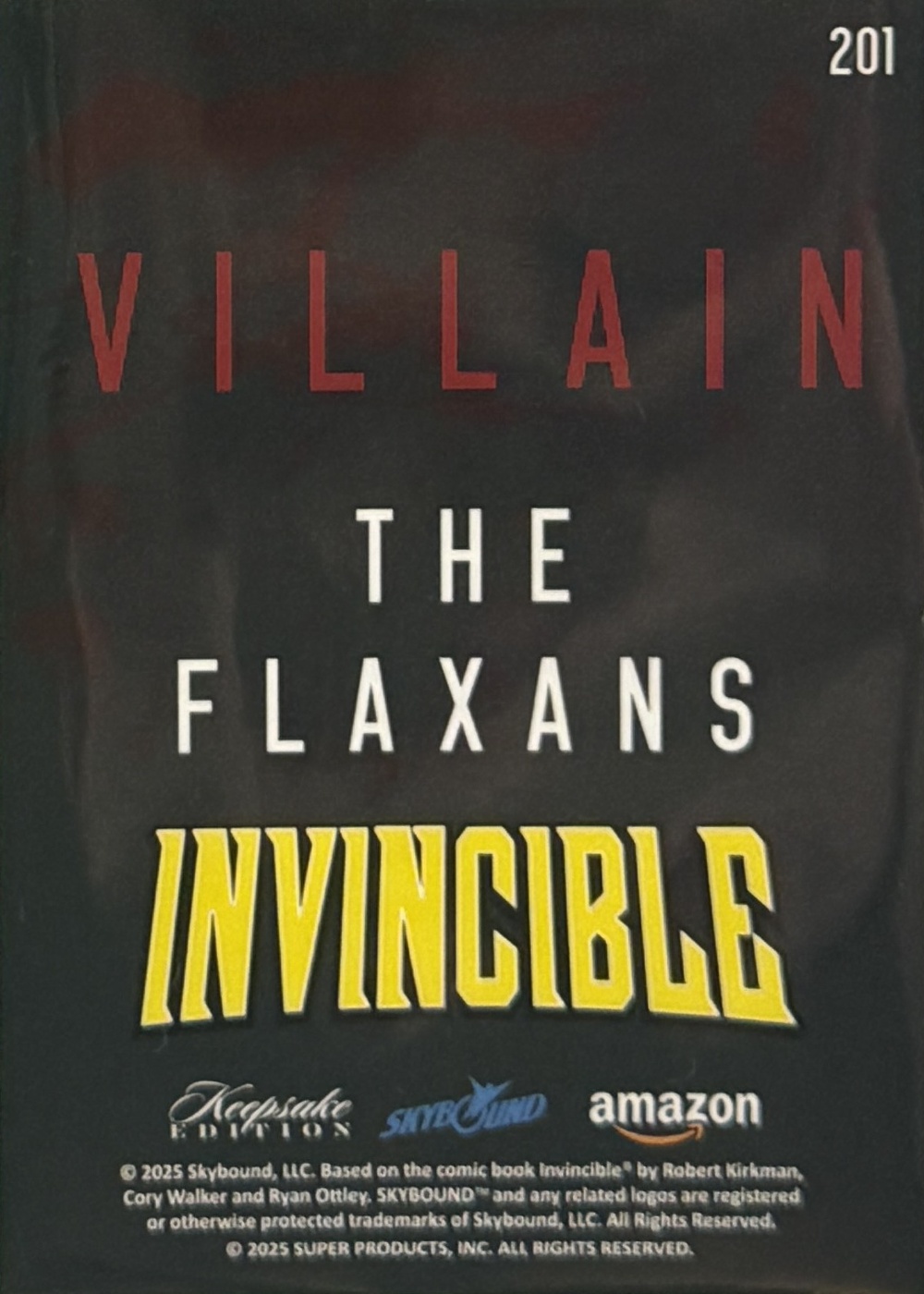 The Flaxans back card image