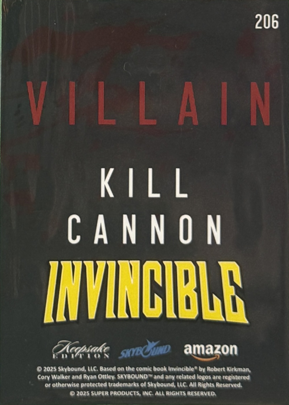 Killcannon back card image