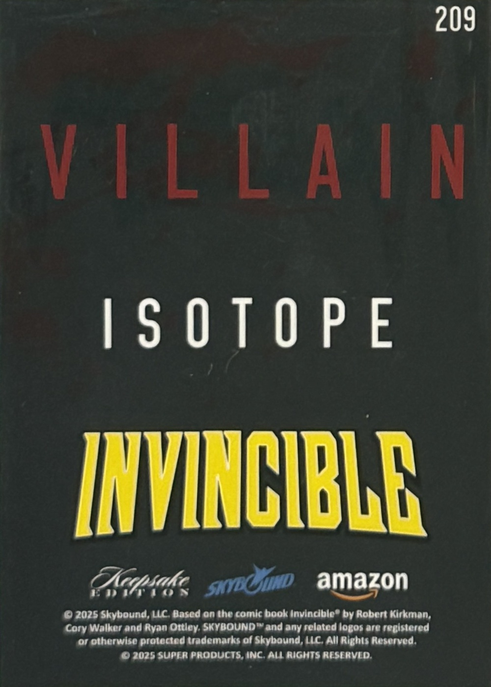 Isotope back card image