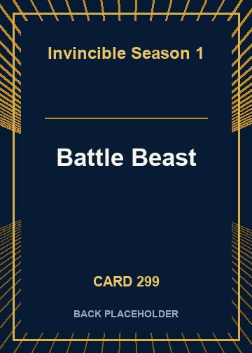 Battle Beast back card image