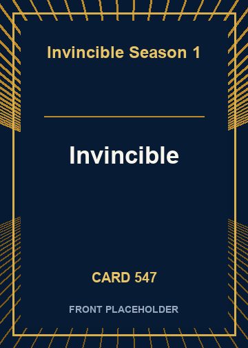 Invincible card thumbnail