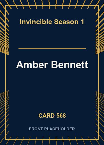 Amber Bennett card thumbnail