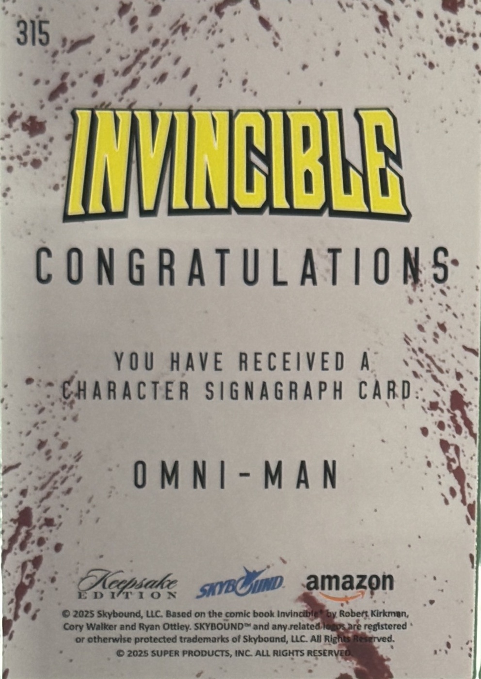 Omni-Man back card image
