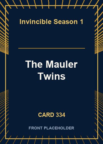 The Mauler Twins card thumbnail
