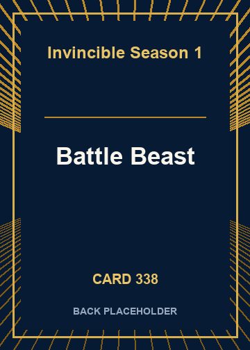 Battle Beast back card image