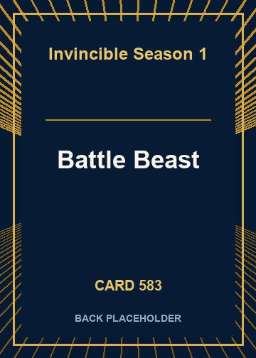 Battle Beast back card image