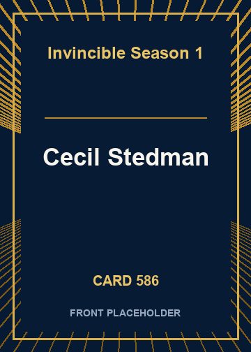 Cecil Stedman card thumbnail