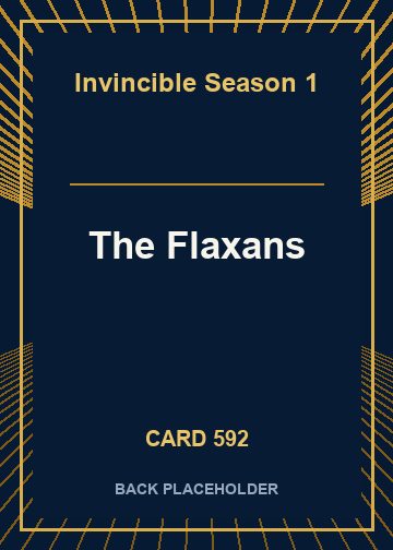 The Flaxans back card image