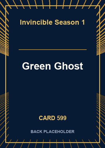 Green Ghost back card image