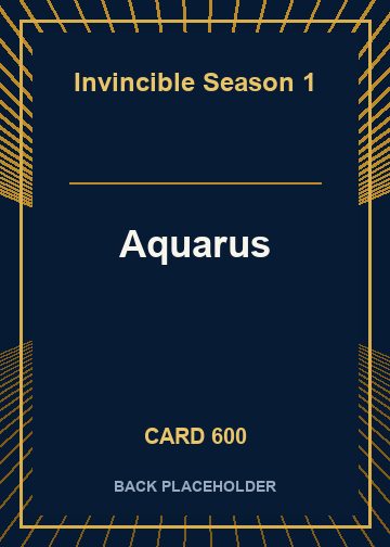 Aquarus back card image