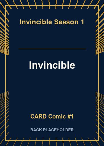Invincible back card image