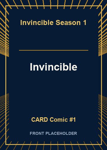 Invincible front card image