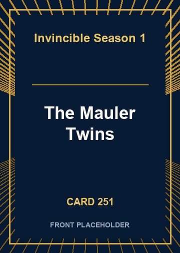 The Mauler Twins card thumbnail