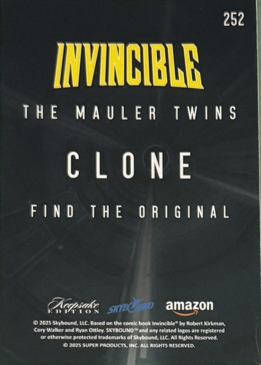 The Mauler Twins back card image